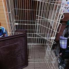 猫ケージ　3段　商談中の画像