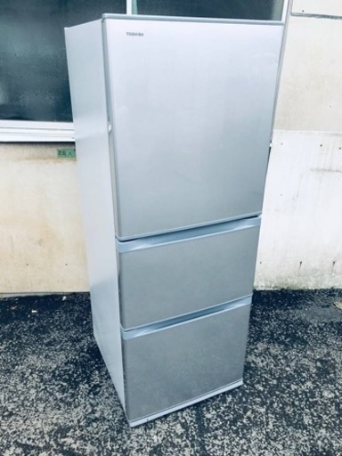 ET2079番⭐️330L⭐️ TOSHIBAノンフロン冷凍冷蔵庫⭐️2019年製