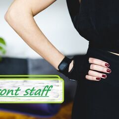 【土日祝休み！大手企業本社内フィットネスクラブでの受付】時給12...