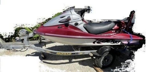 STX1100 &軽トレーラー