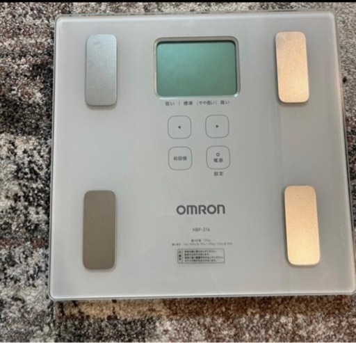 OMRON HBF-214 体重計