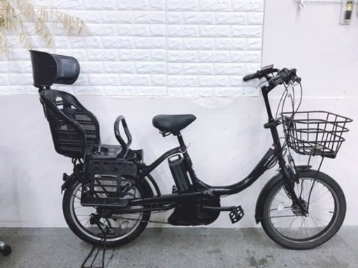 人気なタイプ　ヤマハパスバビー　子供乗せ電動自転車　シート付き　お買い得