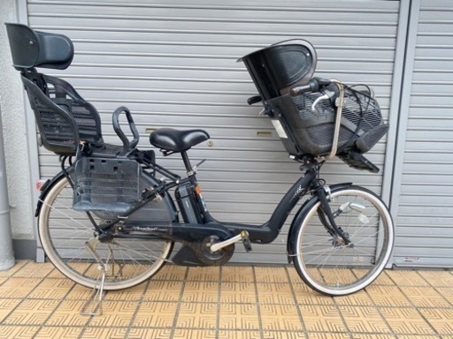 お買い得　3人乗り電動自転車　ブリヂストンアンジェリーノ  子供シート付き人気な車種