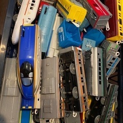 商談中　プラレール 車両と線路セット　販売価格3000円の画像