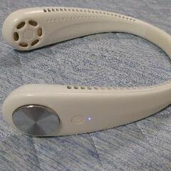 ネックファン　首かけ扇風機の画像