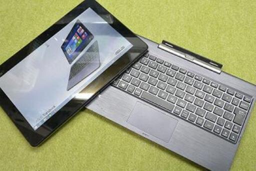 ＜期間限定代引き手数料と送料込み＞<値下げ@2023/1/10>ASUS TransBook T100TAM-B-GS 2in1 中古完動品美品