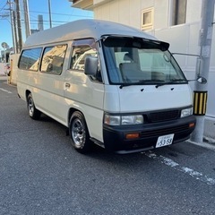 日産　キャラバン　e24 ‼️車椅子移動車‼️走行少ない‼️ブラック🆗の画像
