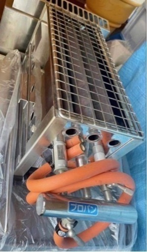 焼き鳥焼き器　グリラー　PLガス　キッチンカーBBQイベント