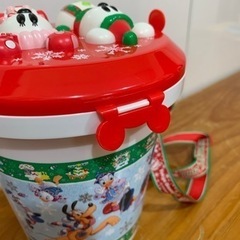 Disney  クリスマス ポップコーンバケットの画像