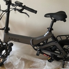 未使用品　折りたたみ電動アシスト自転車　電動アシスト自転車