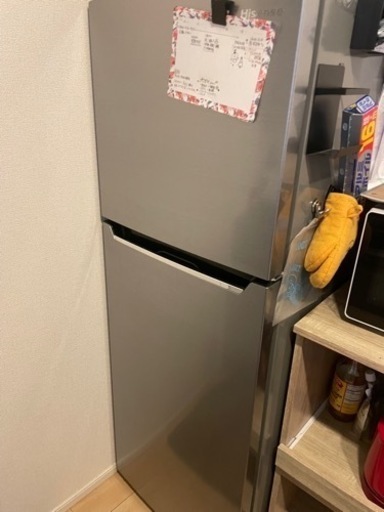 ハイセンス冷蔵庫2020年HR-B2302 使用2年