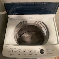 洗濯機　Haier JW-C55D 2020年製の画像