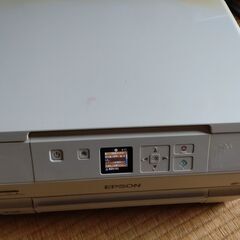 エプソン　プリンター　EP-706A用純正インク3本　および　本体の画像