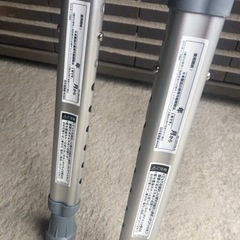 ■アルミ軽量松葉杖・取説つき。３日通院に使用しました。の画像