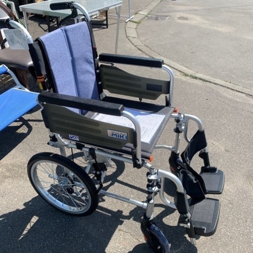ほぼ未使用品　車椅子　ミキ　ジターンシリーズ　JTN-4