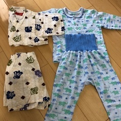 子供服90 スリーパー・パジャマ・甚平・パズルの画像