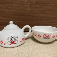 ■101匹わんちゃん　ティーフォーワン　ポットカップセット■