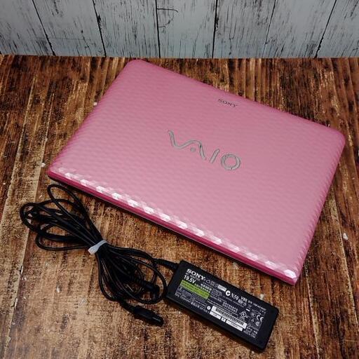 【動作確認済】SONY ノートPC PCG-61A11N SSD 120GB Celeron B810 1.60GHz 14インチ メモリ 6GB パソコン