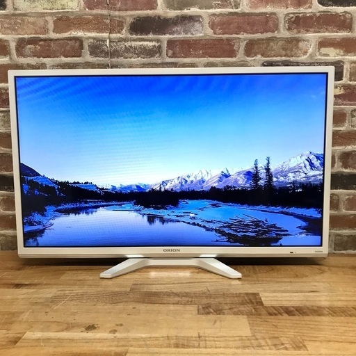 即日受渡❣️32型極薄ホワイトLEDハイビジョン12000円