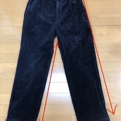 メンズ　パンツ　黒①