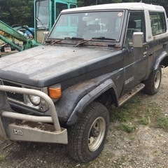 ランクル 70系 ターボー BJ74V レストアベース ショート 書類ありの画像
