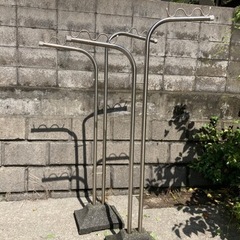 アルミ製 物干し台・竿セット