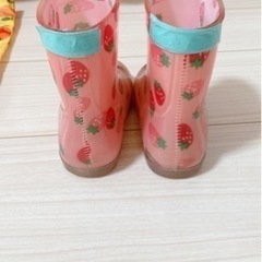 お値下げ　カッパと長靴の画像