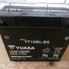 バイク 密閉型MFバッテリー YT19BL-BS(液別) 新品　引取り専用の画像