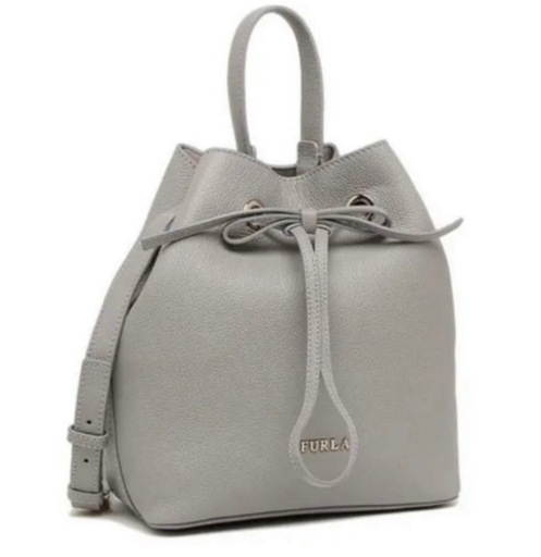 (新品)フルラ　巾着バッグ　ショルダーバッグ