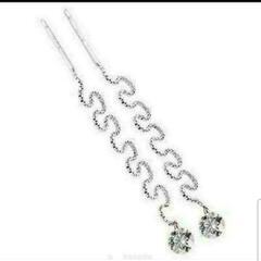 ①j←←←m16-1   大粒ロングピアス       202208051228の画像