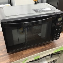 #H-14【ご来店頂ける方限定】アイリスオーヤマのフラット電子レ...