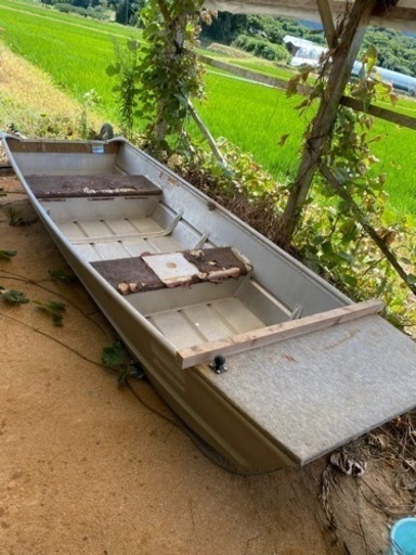 アルミボート　12フィート　3人乗り　ジョンボート