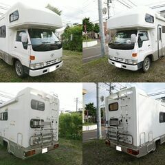 ダイナ 4WD キャンピング 7人乗り 車検 ５年８月 北海道札...