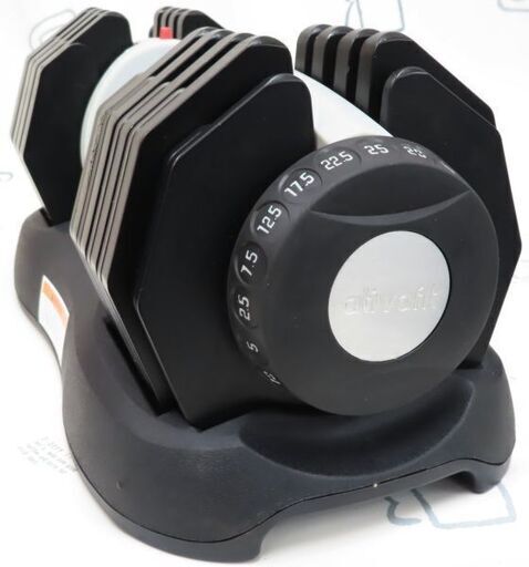 ♪ativafit 可変ダンベル 25kg×2 アジャスタブル♪