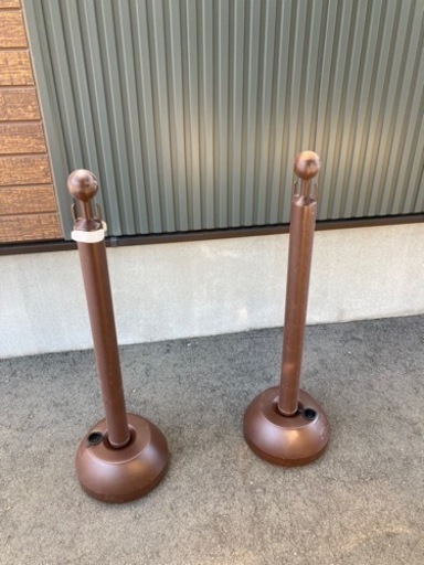 屋外用ポール　庭　駐車場