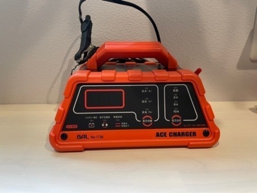 12Vバッテリー専用充電器　ACE CHARGER 10A