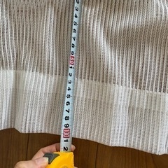 シンプルレースカーテン　100,100cmの画像