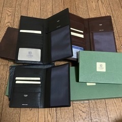 70%OFF！日本製新品未使用CYPRISキプリスcirasagireatherシラサギレザー財布パスポートケースの画像