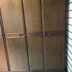 衣類の収納家具ですの画像