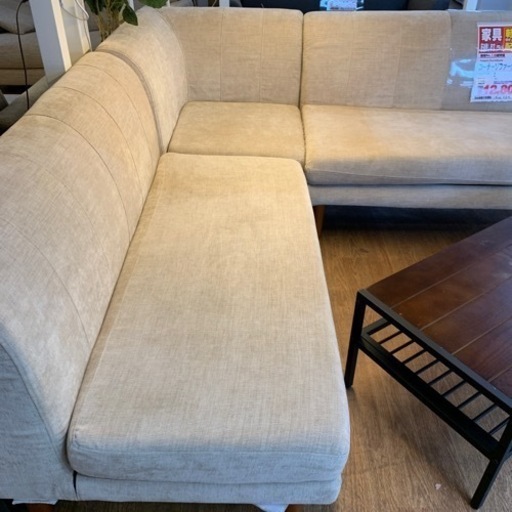 コーナーソファ【店頭取引限定】【中古品】早い者勝ち！?足立区近郊配送可能！