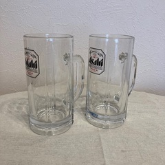 【決まりました！】アサヒビール　スーパードライ　ビールジョッキ　【２個セット】【未使用】の画像