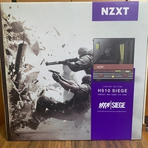 NZXTと虹6のコラボPCケースです！