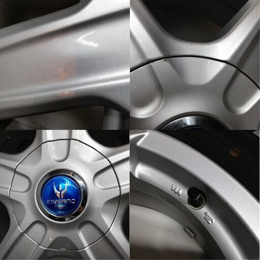 ＜スタッドレス・ホイール 4本＞ 205/60R16 ヨコハマタイヤ 16x6.5 VAREO INVERNO 5H -100 -114.3 　～横浜市旭区 ズーラシア近く～
