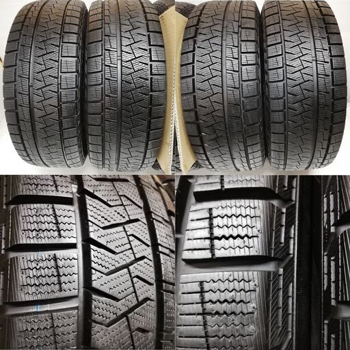 ＜スタッドレス・ホイール 4本＞ 205/55R16 ピレリ 2019年 90%   16x6.5 ホンダ シビック FD1 5H -114.3    ～横浜市旭区 ズーラシア近く～