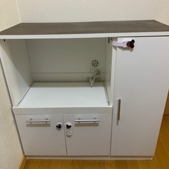 キッチンカウンター　レンジボード　キッチン収納