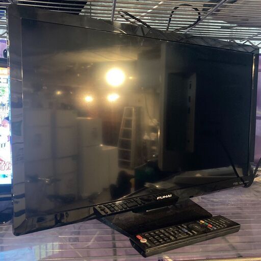 ✨期間限定・特別価格✨【美品】FUNAI／フナイ BS･110度CSデジタルハイビジョン 24V型液晶テレビ 2019年製 FL-24H1010 中古家電