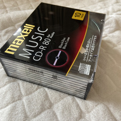 maxell music cd-r80 for audio   CD 録音の画像