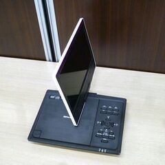 9インチ ポータブルDVDプレーヤー SPD-S955 ダイニチ Wizz ホワイト 苫小牧西店の画像