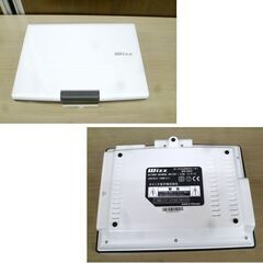 9インチ ポータブルDVDプレーヤー SPD-S955 ダイニチ Wizz ホワイト 苫小牧西店の画像