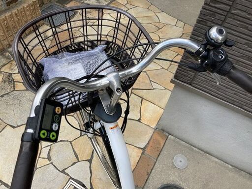 ?超容量12.3Ah?2018！?pas with パスウィズ　電動自転車　電動アシスト自転車　26インチ　中古  805⑥